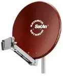 Kathrein CAS 120 R - 120cm Alu-Spiegel, Farbe: rot