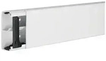 tehalit Leitungsf&uuml;hrungskanal aus PVC LF 40x 90 mm mit Trennwand - L&auml;nge 2m,