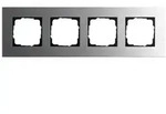GIRA Abdeckrahmen 4-fach - Esprit (Edelstahl)