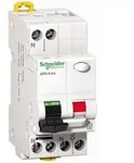 Schneider A9FDB7616 - Brandschutzschalter mit Leitungsschutzschalter 1P+N, B16A