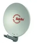 Kathrein CAS90ws - 90cm Alu-Spiegel, Farbe: wei&szlig;