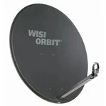 Wisi OA 38 H - 80cm Alu-Spiegel - anthrazit