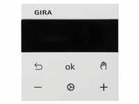 Gira System 3000 Raumtemperaturregler BT (reinweiß, seidenmatt)
