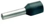 Aderendh&uuml;lsen isoliert, 1,5mm2 / 12mm, schwarz, 100 St&uuml;ck