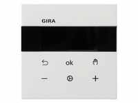 Gira System 3000 Raumtemperaturregler Display, Flächenschalter (reinweiß,
