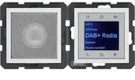 Berker Radio Touch UP DAB+ mit Lautsprecher S.1/B.3/B.7 (polarwei&szlig; gl&auml;nzend)