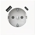 USB-Steckdosen-Einsatz SCHUKO&reg; Safety+ mit USB A / C studiowei&szlig;, Busch-art linear