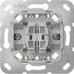 Gira EinsatzWipptaster 10 A 250 V~ Wechsler 2fach