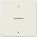 JUNG HOME Taster 1fach, mit Pfeilsymbolen, Duroplast, Serie LS, wei&szlig;