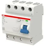 ABB FlexLine&reg; FI-Schutzschalter FX204 A-25/0.03, 25A, 30mA, Typ A, 4polig