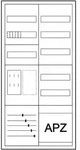 Eaton Z&auml;hler-Komplettschrank ZSD-ZV-1100-BKE-I/APZ, 1 Z&auml;hlerplatz eHz, 1x