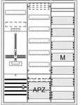 Striebel & John DA37GD - Komplettschrank, 1 Z&auml;hlerplatz, 1 Verteilerfeld, 1