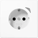 JUNG HOME SCHUKO&reg; Steckdose, Safety+, alpinwei&szlig;