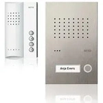 Acero pur Audio-Set mit Freisprechstellef&uuml;r 1 Wohneinheit, T&uuml;rstation...