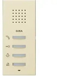 Gira Wohnungsstation Aufputz Freisprechen (cremewei&szlig;, gl&auml;nzend)