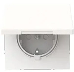 Busch-Jaeger SCHUKO&reg; Steckdosen-Einsatz Safety+ mit Klappdeckel, Busch-art...