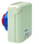 Walther Anbaudose - 16A / 230V / 3polig - IP44 - Gerade Steckrichtung