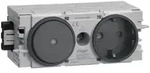 tehalit Steckdose + Schalter mit Wago Steck-/Klemmtechnik C-Profil,...