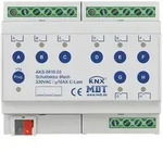 MDT Schaltaktor AKS-0810.03 6TE REG, 230VAC, 10A, C-Last 140&mu;F