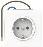 Busch-Jaeger SCHUKO&reg; Steckdosen-Einsatz Safety+ mit Nachtorientierungslicht LED