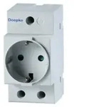Doepke RDS 6 - Steckdose f&uuml;r Hutschiene, 16A, 250V Schuko