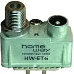 Homeway Kommunikationseinsatz HW-ET6 DVB-C/R&uuml;ck-Modul Anschlussd&auml;mpf.10dB f&uuml;r
