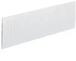 Hager ZZ 35 S - Abdeckstreifen 225 mm lang, wei&szlig;, sperrbar