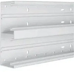 tehalit Br&uuml;stungskanal-Unterteil frontrastend/C-Profil Ger&auml;teeinbau, PVC, BR