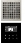 JungSmart Radio DAB+, Set Mono (Display schwarz, Lautsprecher Edelstahl)