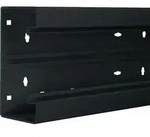 tehalit Br&uuml;stungskanal-Unterteil frontrastend/C-Profil Ger&auml;teeinbau, PVC, BR