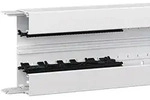 tehalit Br&uuml;stungskanal-Unterteil C-Profil Ger&auml;teeinbau, Dreikammersystem, PVC, BRN