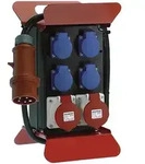 Bachmann CEE-Stromverteiler Stecky, 2x CEE 16A / 4x Schuko 16A, 2,0m H07RN-F 5G2,5