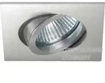 Brumberg Einbaustrahler, GX5,3, 12V, 50W, aluminium-matt, schwenkbar