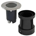 EVN Bodeneinbauleuchte, 230V, 35W, GU10, V2A-Edelstahl