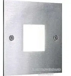 Brumberg LED-Wand-EB-Leuchte, 230V, 1,2 W, 3100K, Edelstahl