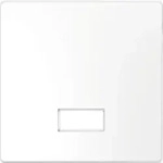 Merten Wippe mit rechteckigem Symbolfenster, System Design, Lotoswei&szlig;
