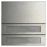 Gira System 106 Ruftastenmodul 2fach edelstahl V4A