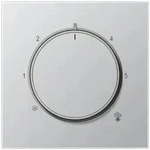Jung Abdeckung f&uuml;r Thermostat (Aluminium)