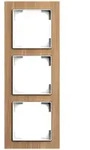 Busch-Jaeger Abdeckrahmen 3-fach, Busch-art linear&reg; (Holz Eiche)