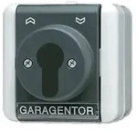 Jung WG 800 - Schl&uuml;sselschalter 10 AX 250 V ~- Jalousie-Wendeschalter, 1-pol....