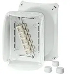 Hensel Kabelabzweigkasten DK 1610 G, 210 x 155 x 92 mm, IP 66, 4-10 mm2