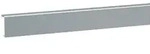 tehalitSockelleistenkanal-Oberteil PVC zu SL 20x55mm, L&auml;nge 2m, Dekor Aluminium