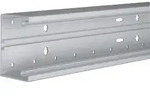 tehalit Br&uuml;stungskanal-Unterteil frontrastend/C-Profil Ger&auml;teeinbau, PVC, BR