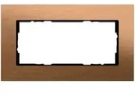 Gira Abdeckrahmen, ohne Mittelsteg, 2-fach - Esprit (bronze)