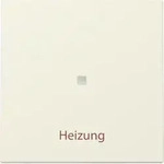 Gira Wippe mit Kontrollfenster und Aufdruck "Heizung Ein/Aus" (cremewei&szlig;, gl&auml;nzend)
