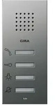 Gira Wohnungsstation Aufputz Freisprechen (Edelstahl)