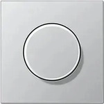 Jung Abdeckung f&uuml;r Drehdimmer (Aluminium)