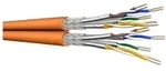 Draka TN-7000-2, Datenkabel Cat.7, S/FTP (1000 MHz), Duplex 2x4x2xAWG23, orange, 100m