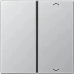 Taste 1fach mit Pfeilsymbolen (Aluminium)
