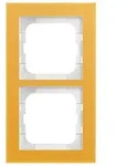 Busch-Axcent Pur Abdeckrahmen 2-fach, Glas Sonne